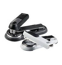 Степлер Deli Е0333 чорний №24 25 аркушів, поворотний корпус, фото 2