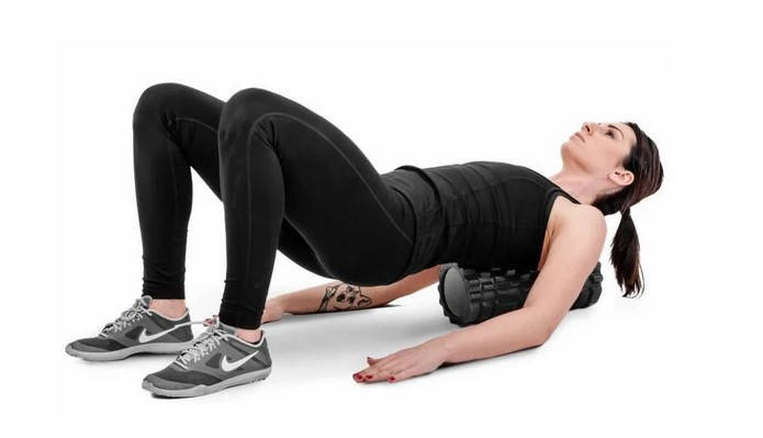 Массажный ролик 30*9,5 Роллер массажный Ролл для пилатеса Йога ролл ...