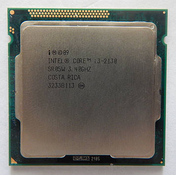 Процесор Intel Core i3-2130 3,40 GHz / 3Mb Кеш / 5 GT / s / HD Graphics 2000 / s1155