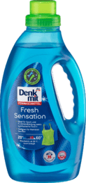 Безфосфатний гель для прання виробів із синтетики та мембранного текстилю Denkmit Fresh Sensation 1500 мл