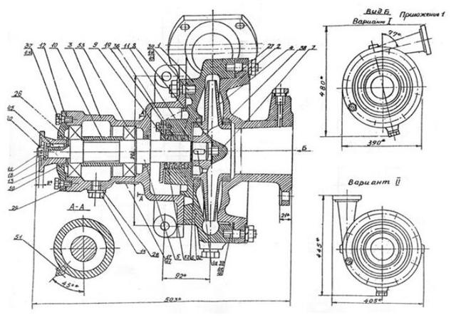 4К-6ПМ насос 4к6пм