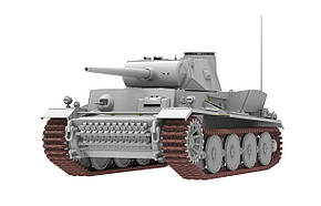 Pz. Kpfw. VI (7,5 cm) Ausf. B (VK36.01). Збірна модель німецького танка в масштабі 1/35. RFM RM-5036, фото 3