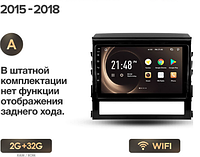 Junsun 4G Android магнитола для Toyota Land Cruiser 11 200 2015 - 2018 2ГБ ОЗУ + 32 тип А