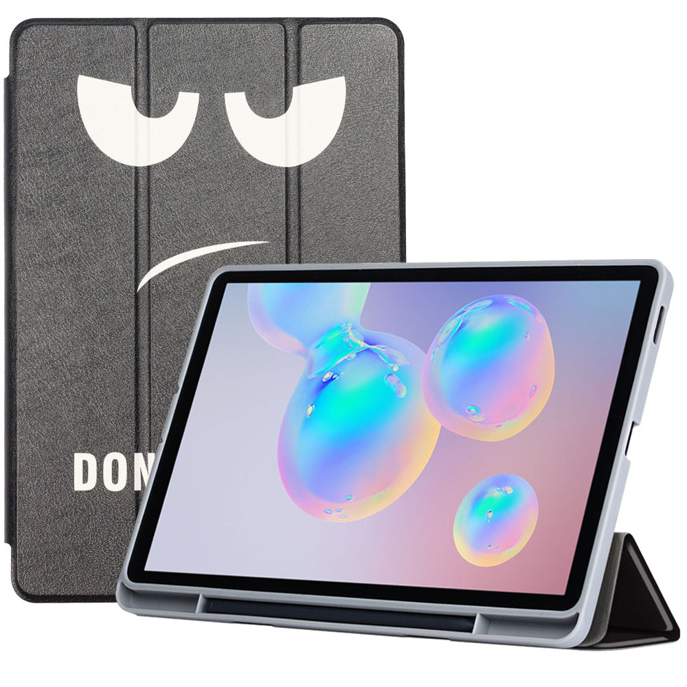 Чехол TPU Trifold with S-Pen Holder для Samsung Galaxy Tab S6 Lite SM-P610, SM-P615 Don't Touch!, фото 1