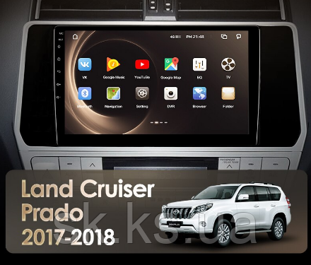 Junsun 4G Android магнітола для Toyota Land Cruiser Prado 150 2017 - 2018