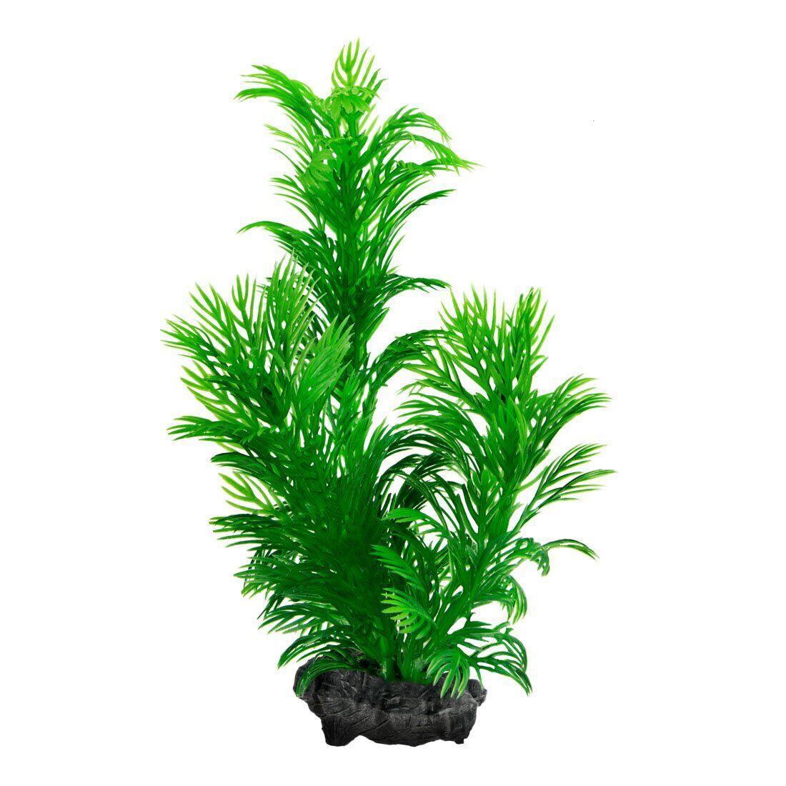 Декорація для акваріума Tetra DecoArt Plantastics рослина з обважнювачем «Green Cabomba» (пластик) 15 см