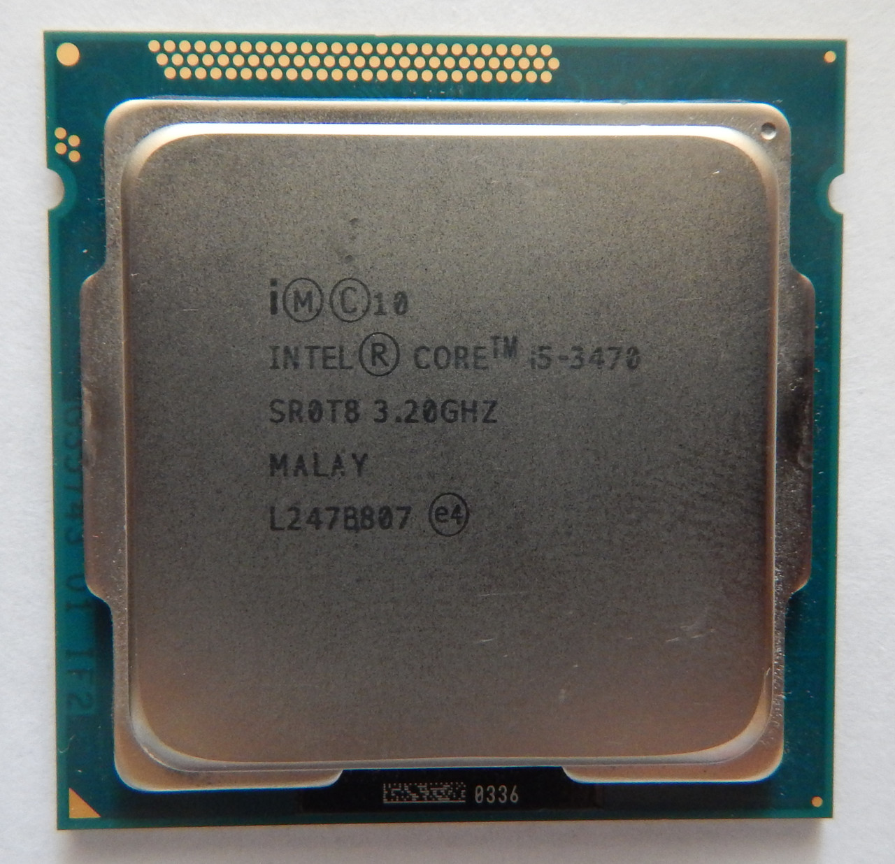 Процесор Intel Core i5-3470 4 ядра 3,20 GHz / 6 Mb Кеш / 5 GT / s / HD Graphics 2500 / s1155