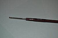 Гачок для в'язання сталевий із пластиковою ручкою No1,8