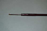 Гачок для в'язання сталевий із пластиковою ручкою No1,9