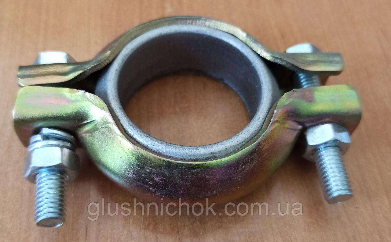 Хомут глушителя с фланцами ВАЗ 45мм (ID#1218458543), цена: 160 ...