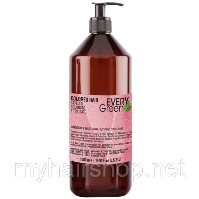 Кондиціонер для фарбованого волосся DIKSON Every Green Colored Hair Restoring Conditioner 1000 мл