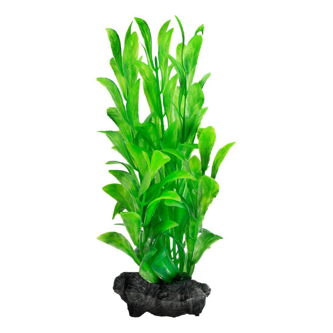 Декорація для акваріума Tetra DecoArt Plantastics рослина з обважнювачем «Hygrophila» (пластик) 15 см