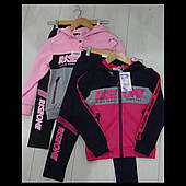 GRACE спортивні костюми трикотажластик для дівчаток оптом 116-146 см