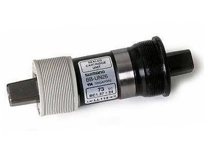 Каретка Shimano BB-UN26 BSA 73х110мм, без болтів, в упак., фото 1
