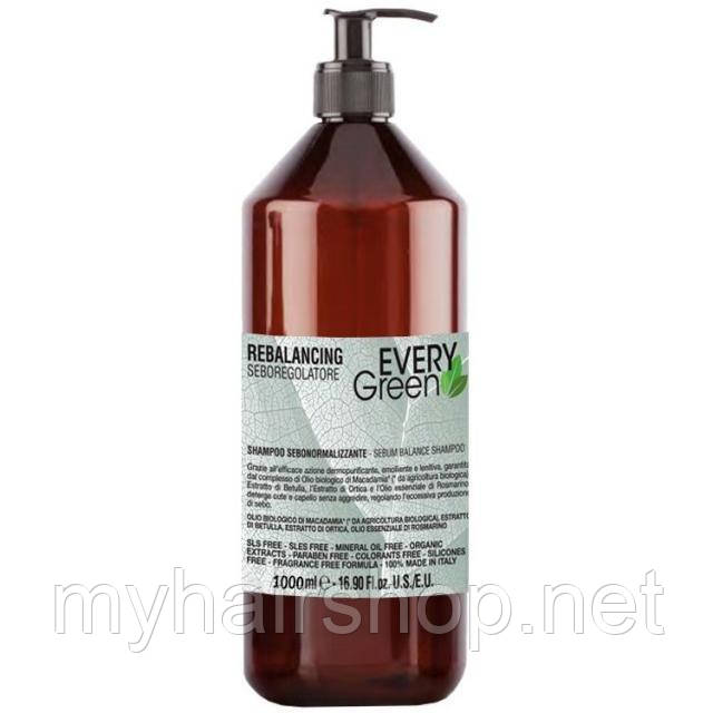 Себорегулювальний шампунь DIKSON Every Green Sebum Balance Shampoo 1000 мл