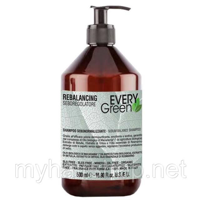 Себорегулювальний шампунь DIKSON Every Green Sebum Balance Shampoo 500 мл