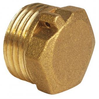 Заглушка 3/4" з контр отвором