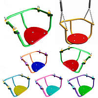 Гойдалка сидіння металеве 1 шт. Розмір 380х280х260 мм. Колір на вибір.