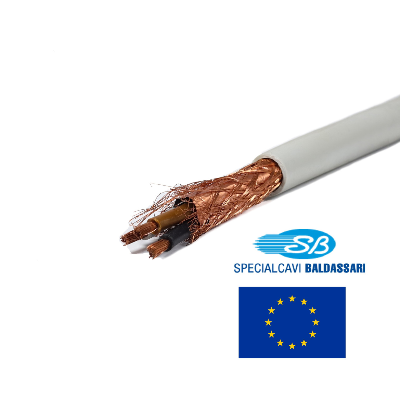 Кабель екранований 3x4 FROH2R мідний гнучкий CONTROLFLEX FR450S-03040 Specialcavi Baldassari контрольний управління (5 клас)