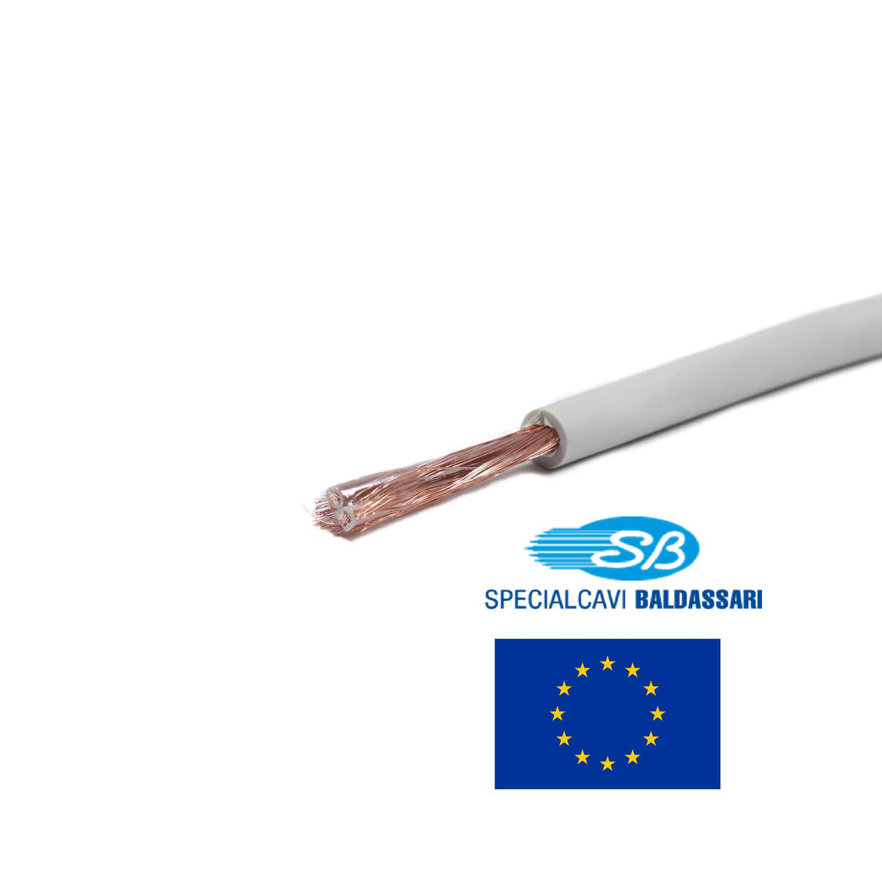 Кабель екранований 2x0,35 FROH2R мідний гнучкий CONTROLFLEX FR300S-02035 Specialcavi Baldassari контрольний управління (5 клас)