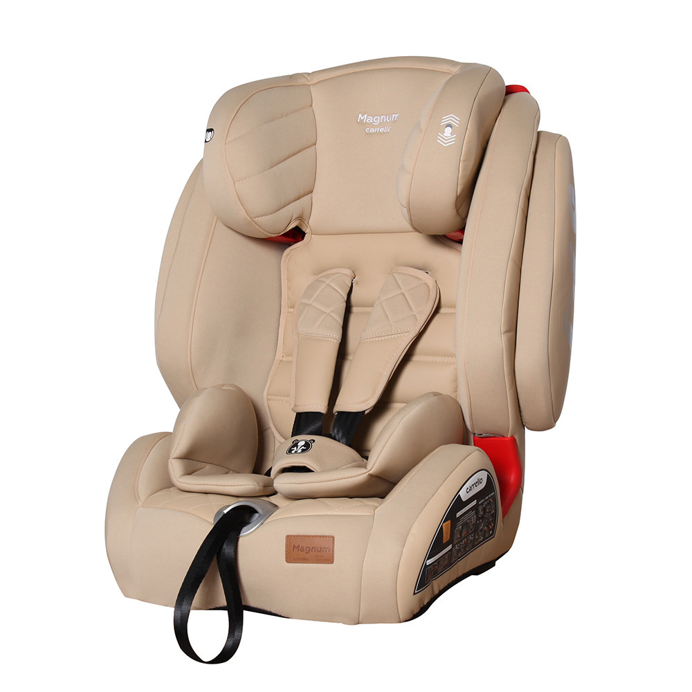 Автокрісло CARRELLO Magnum CRL-9802 бежевий група 1+2+3 ISOFIX+SPS+TOP TETHER