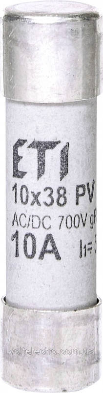 Предохранитель цилиндрический CH10x38 gR 25A/700V AC/DC, фото 1