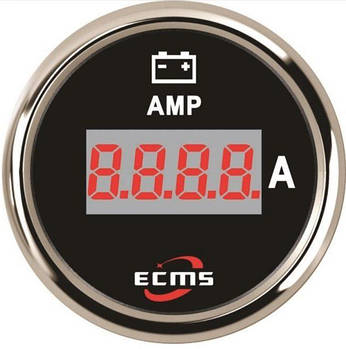 ЦИФРОВИЙ АМПЕРМЕТР ECMS PEA-BS±150A ДІАМЕТР 52ММ ЧОРНИЙ 800-00169