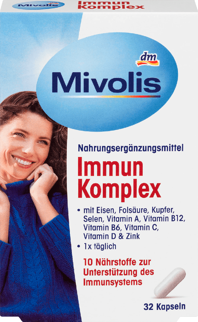 Біологічно активна добавка Mivolis Immun Komplex, 32 шт.