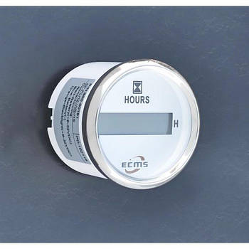 ЦИФРОВИЙ ЛІЧИЛЬНИК МОТОГОДИН ECMS (БІЛИЙ)