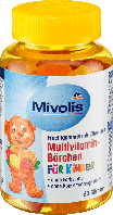 Жевательные мультивитамины для детей Mivolis Multivitamin-Bärchen für Kinder, 60 шт.