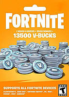 Подарочная карта Fortnite - 13500 V-Bucks card (для всех платформ 10,000 (+3500 Bonus) В-баксы/Вабаксы)