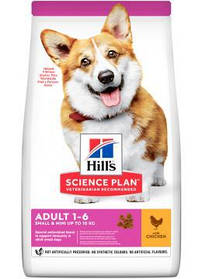 Hill's Adult Small and Mini Корм для дорослих собак малих і мініатюрних порід з куркою (1.5 кг)