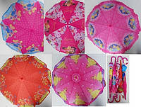 Зонт детский Принцессы 031-4 полиэстер ткань зонтик 80см, см. описание