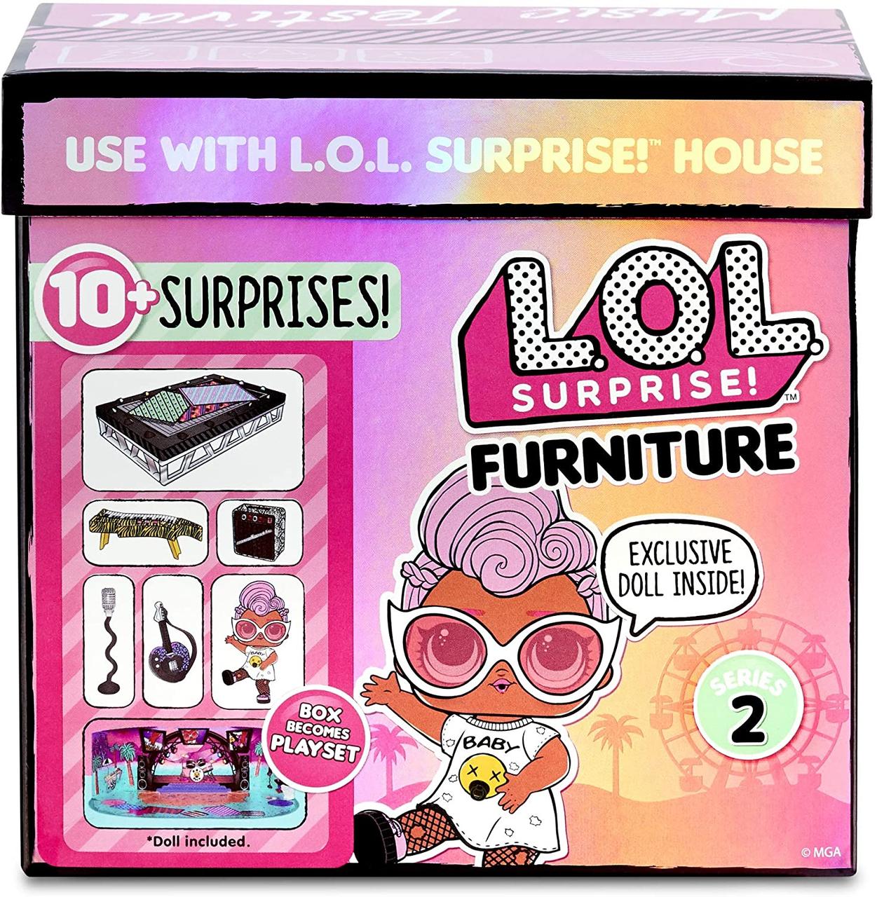 Меблі для ляльки LОЛ Сюрприз Леді-Гранж — LOL Surprise Furniture Grunge Grrrl 564935