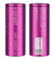 Аккумулятор 26650 Efest IMR26650 4200mAh 50A 4.2/3.7/2.5V, фото 3