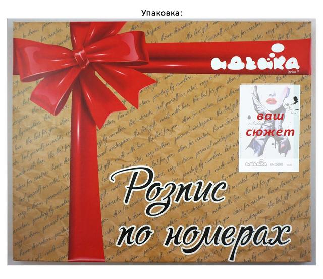 Упаковка картини за номерами від Идейки