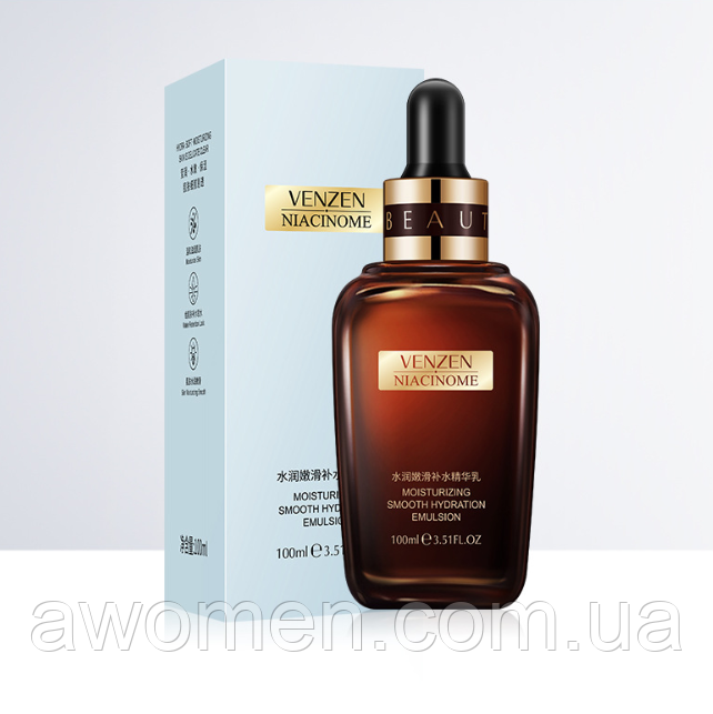 Сироватка для обличчя Images VENZEN Niacinome Smooth Hydrating Essence (складає пори) 100 ml