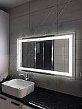 Дзеркало з LED-підсвіткою, 1200 мм х 800 мм, L49A, фото 4