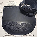 Клапан для сумки "Піро". Колір "Темно-синій", фото 3