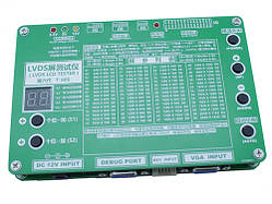 Тестер матриць LCD РК дисплеїв 7-84'' LVDS VGA 60 програм T-60S +БП