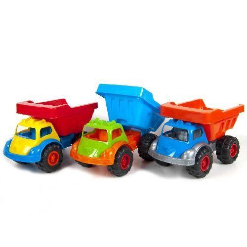 Машинка вантажівка Лорі з лопаткою та граблями Тм KinderWay
