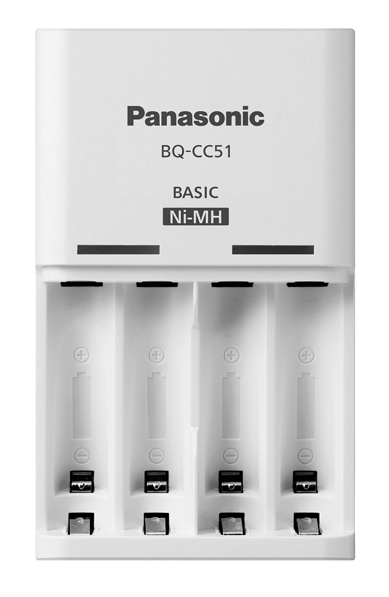 Зарядний пристрій Panasonic для акум BQ-CC51E AA/AAA Eneloop ready LED-індикатор на 2 канали