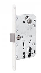 Замок врізний для міжкімнатних дверей AGB Mediana Evolution під PZ B01103.50.FM білий