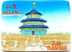 Магніт на холодильник "Tian Tan", магніт види Китаю