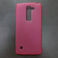 Чехол для LG Spirit H422 / H440 / H420 / Y70 силиконовый противоударный розовый