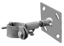 Настінний тримач блискавкоприймача ø40 мм 300 мм, HDG, KovoFlex