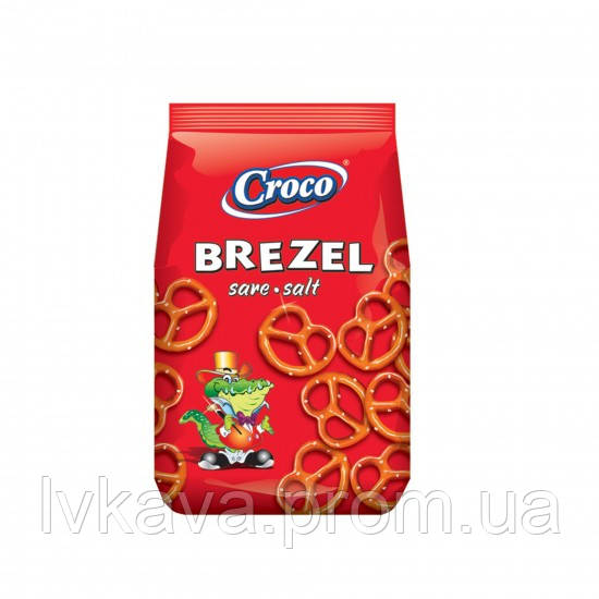 Кренделя із сіллю Brezel Croco, 80 г