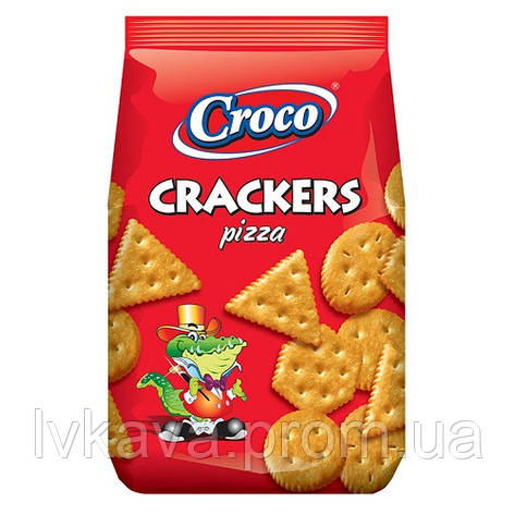 Крекер зі вкусои піци Croco , 100 гр, фото 2