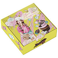 Шоколадный набор "Моей сладенькой" mini 60г Candy Shop подарок для девушки