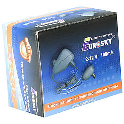 Блок живлення Eurosky 2-12V 100mA з регулятором